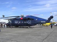 N908W @ EGSU - Sikorsky S92 displayed at HeliTech 2005 at Duxford