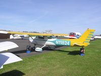 N11824 - Recently refurbished Cessna at Turweston - by Simon Palmer