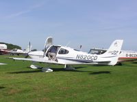 N820CD @ EGBS - Cirrus at Turweston - by Simon Palmer