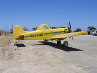 N4344S @ 2O6 - Andres Blech Air Tractor AT-300 as sprayer at Chowchilla, CA - by Steve Nation