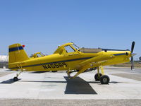 N4556S @ 2O6 - Thiel Air Care Air Tractor AT-502 as sprayer at Chowchilla, CA - by Steve Nation