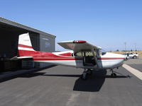 N2520G @ MAE - 1959 Cessna 182B used for skydiving at Madera, CA - by Steve Nation