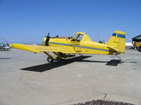 N2372F @ MAE - Eric Ristrim's 1982 Air Tractor 301 rigged with spreader at Madera, CA - by Steve Nation