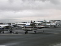 N227M @ SQL - Skyway Partners' 1964 Cessna 172E at San Carlos, CA - by Steve Nation