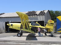 N3633C @ 64CN - Sunrise Dusters 1986 Schweizer Aircraft G-164B Ag-Cat as sprayet at Knight's Landing - by Steve Nation