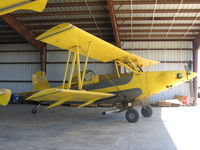 N6596K @ CL23 - Chuck Jones Flying Service 1978 Schweizer G-164C Ag-Cat rigged as duster at their Biggs, CA base - by Steve Nation