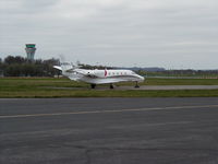 N309XL @ EGLF - Cessna Citation - by Syed Rasheed