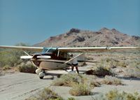 N8837X - 37X Prior to takeoff at Punta Concepcion B.C. Mex. May 1975 - by Larry Lushbaugh