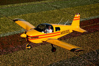 N5930L @ KMIT - Roses - by Victor Archer