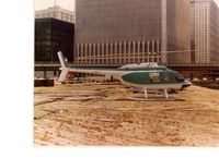 N7963J - my dad flew this helicopter for us customs,note wtc NY - by Pete Melillo