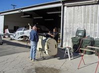 N51K @ SZP - 1992 Fighter Escort Wings Ltd. Exp. class Fuselage/Legendary Aircraft LLC TF-51 windscreen frame fab - by Doug Robertson