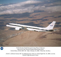 N817NA - DC-8 Airborne Lab in flight - by NASA, Public Domain