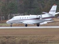N636QS @ PDK - Landing on 2R - by Michael Martin