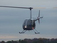 N752KT @ PDK - Helo getting ready to touch down at Mercury Air Center - by Michael Martin