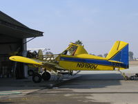 N9190V @ TLR - 1993 Air Tractor AT-402 with panel removed and needing a haircut!