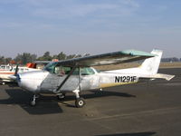 N1291F @ TLR - Valley Aircraft 1979 Cessna 172N awaiting the paint shop at Mefford Field, Tulare, CA - by Steve Nation