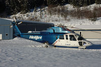 C-GHJP @ WHISTLER - HeliJet Sikorsky at Whistler, the famous skiresort north of Vancouver