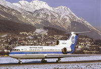 UN-42447 @ INN - Yrtish Avia from Kazakhstan on a ski-charter flight to Innsbruck, Austria