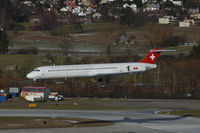 HB-INV @ ZRH - Odette Airways MD80