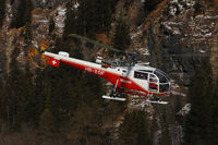 HB-XOF @ LSXL - Air Glacier Helicopter at Lauterbrunnen/Switzerland - by Mo Herrmann