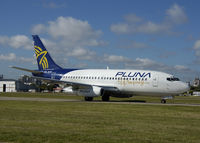 CX-BON @ AEP - Pluna (Urugay) Boeing 737-200 at Buenos Aires Aeroparque Airport