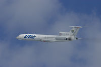 RA-85755 @ DME - UTAir Tupolev 154 at Moscow Domodedovo - by Mo Herrmann