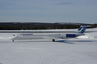 OH-LMX @ RVN - Finnair MD-83 at Rovaniemi, official airport of Santa Claus - by Mo Herrmann
