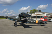 HB-HAB @ LSPL - private Oldtimer airplane at Langenthal Bleienbach airfield, Switzerland