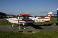 HB-CHA @ LSZG - private airplane at Grenchen, Switzerland