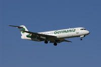 D-AGPO @ ZRH - Germania Fokker 100 at Zurich