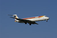 EC-EZS @ ZRH - Iberia MD87 at Zurich