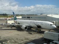 ZK-NCF @ AKL - ZK-NCF waiting for the departure to HKG - by Micha Lueck
