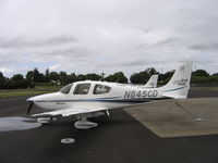 N845CD @ O41 - 2002 Cirrus Design SR22 on cloudy day at Woodland, CA - by Steve Nation