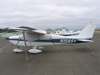 N1585Y @ DVO - 1962 Cessna 172C at Gnoss Field, CA - by Steve Nation