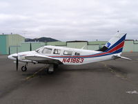 N41863 @ DVO - 1974 Piper PA-34-200 at Gnoss Field, CA - by Steve Nation