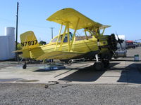 N7807 @ 13CL - Dixon Aviation 1974 Grumman-Schweizer G-164A Ag-Cat  rigged for spraying @ Maine-Prairie airstrip south of Dixon, CA - by Steve Nation