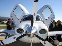 N365CD @ LEAX - Demonstration of the Cirrus SR22 during Aviation Celebration in LEAX Malaga, Spain - by Cesar L Sard