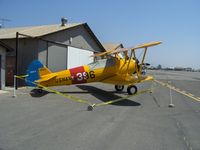 N5580M @ SZP - 1943 Boeing Stearman B75N1 as N2S-3 Continental W670 radial - by Doug Robertson