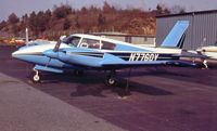 N7760Y @ HKY - Classic private twin - by EM Chernoff