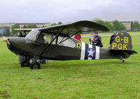 G-BPGK - 1948 Aeronca 7AC Champion (G-BPGK) at Hullavington Airfield, Wiltshire, England in May 2005
