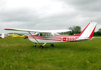 G-ASSS - 1964 Cessna 172E (G-ASSS) at Kemble airfield, Gloucestershire, England. May 2003 - by Adrian Pingstone