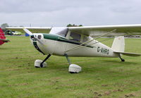 G-AHRO - 1946 Cessna 140 (G-AHRO) at Hullavington airfield, Wiltshire, England. May 2005 - by Adrian Pingstone