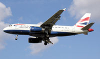 G-EUPO @ LHR - Airbus A319-100 of British Airways on the approach to London (Heathrow) Airport. - by Adrian Pingstone