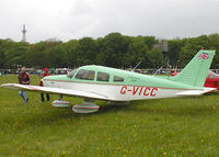 G-VICC - Piper PA-28 Cherokee Warrior II (G-VICC), photographed at the Great Vintage Fly-in Weekend, Kemble Airfield, England, May 2003. - by Adrian Pingstone