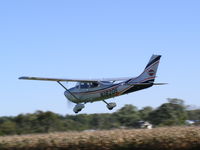 N182DE - Fly by over our grass strip. - by Tobin Cantrell
