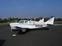 N40JH @ O41 - 1975 Beech A-36 at Woodland-Watts Airport, CA - by Steve Nation