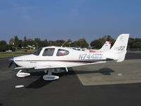 N744MS @ O41 - Sierra Properties 2002 Cirrus Design SR22 at Woodland-Watts Airport, CA - by Steve Nation