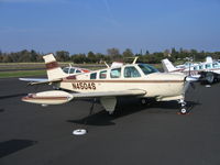 N4504S @ O41 - 1975 Beech A36 at Woodland-Watts Airport, CA in December sun - by Steve Nation