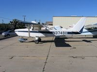 N3749X @ SDM - International Traders Center 1968 Aero Commander 100-180 at Brown Field (San Diego), CA in bright December sunshine - by Steve Nation