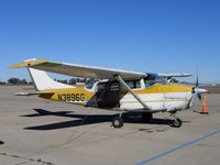 N3896G @ SDM - Eco Flite Service 1967 Cessna U206B in bright sunshine at Brown Field (San Diego), CA - by Steve Nation